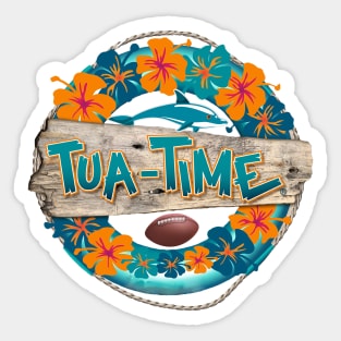 Tua Time Aloha Summer Sticker